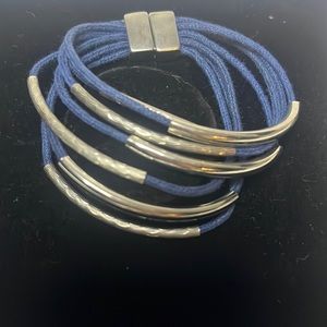 Blue & Silver bracelet